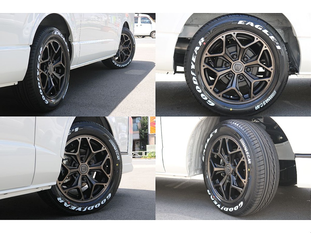 FLEX スタイリングHEX17インチアルミ＆グッドイヤーナスカータイヤ！