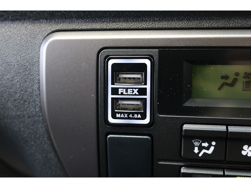 FLEX USBポート！