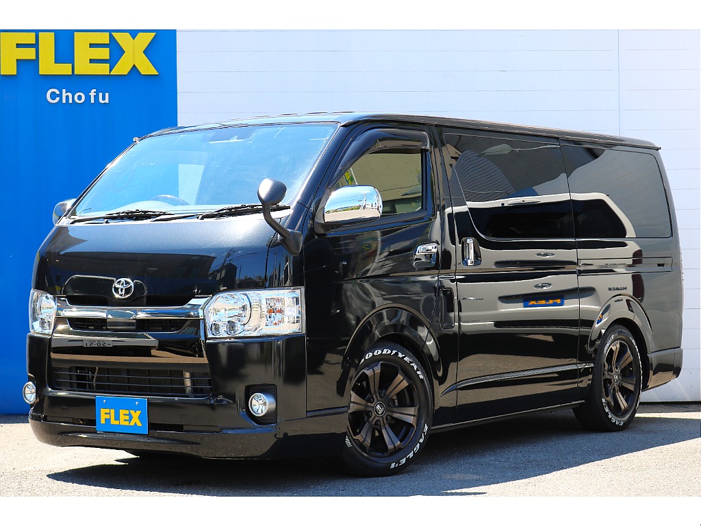 ハイエース調布店までお問合せお待ちしております！ S-GL50thアニバーサリー車ガソリン2WD！フローリング床張り施工済みの1台！
