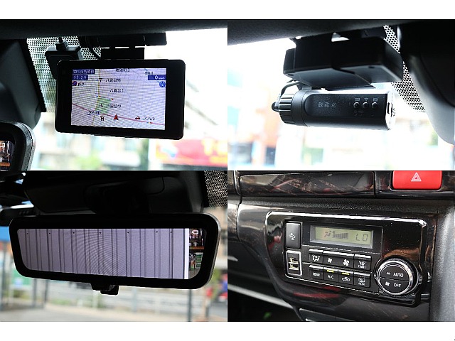 レーダー探知機、前後ドライブレコーダー、デジタルインナーミラー、オートエアコン！