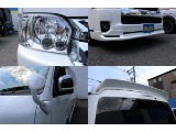 LEDヘッドライト、モデリスタフロントスポイラー、ガッツミラーボディ同色塗装、FLEX リアスポイラー！