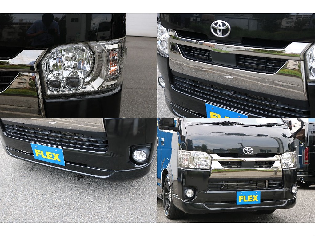 LEDヘッドライト、トヨタセーフティセンス、CRSフロントスポイラー！