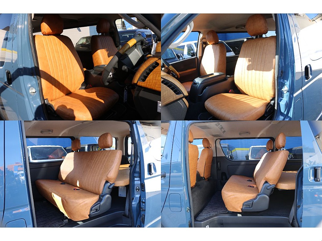 全席キャメルシートカバー！