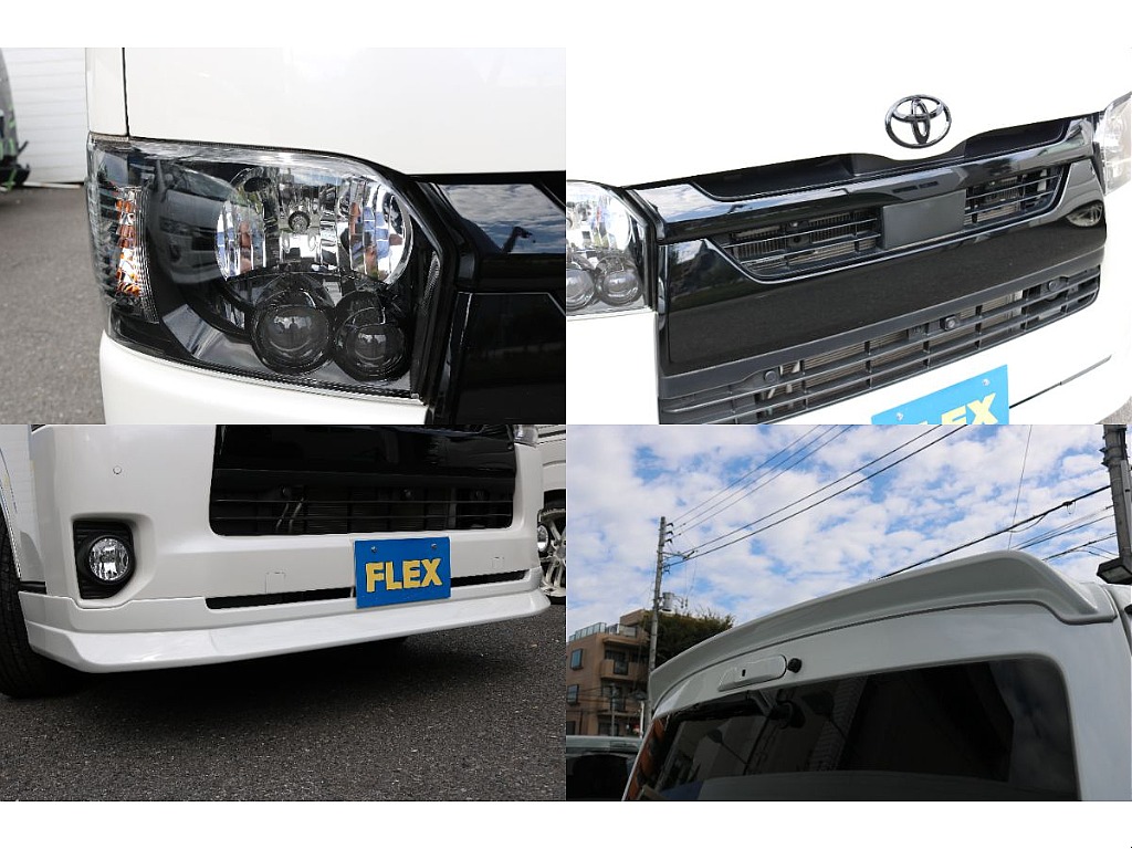 LEDヘッドライト、トヨタセーフティセンス、フロントスポイラー、リアスポイラー！