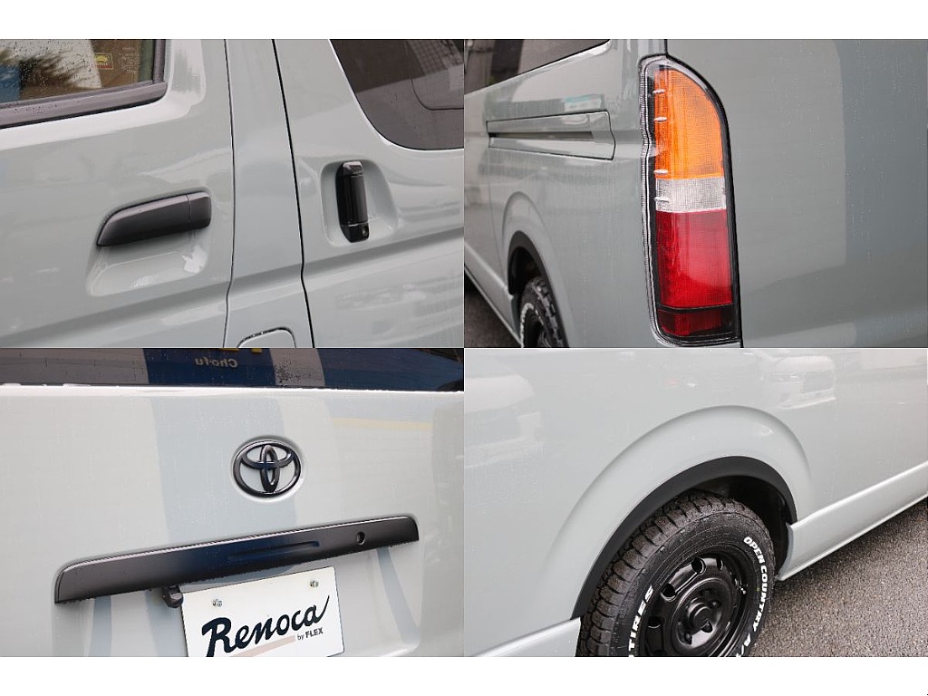 メッキ部マッドブラック塗装！オーバーフェンダー！