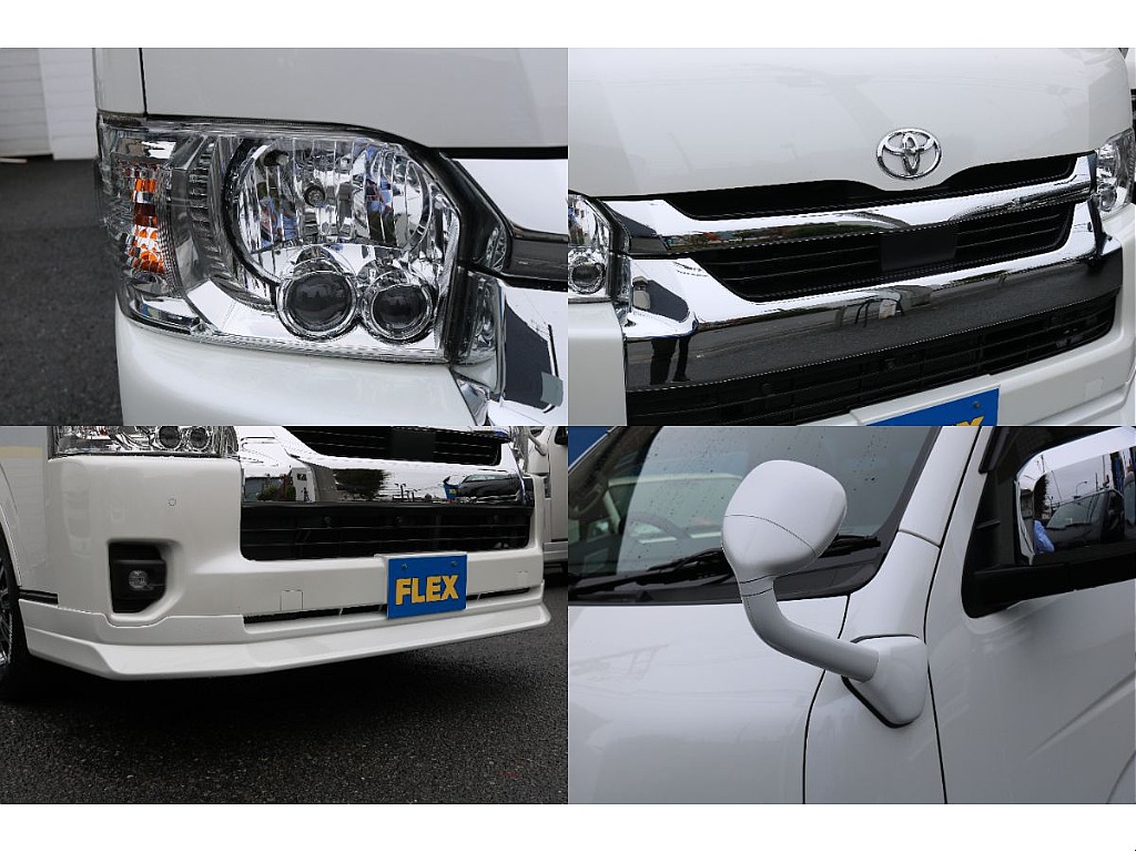LEDヘッドライト、TSSセンサー、フロントスポイラー、オガッツミラーボディ同色塗装！