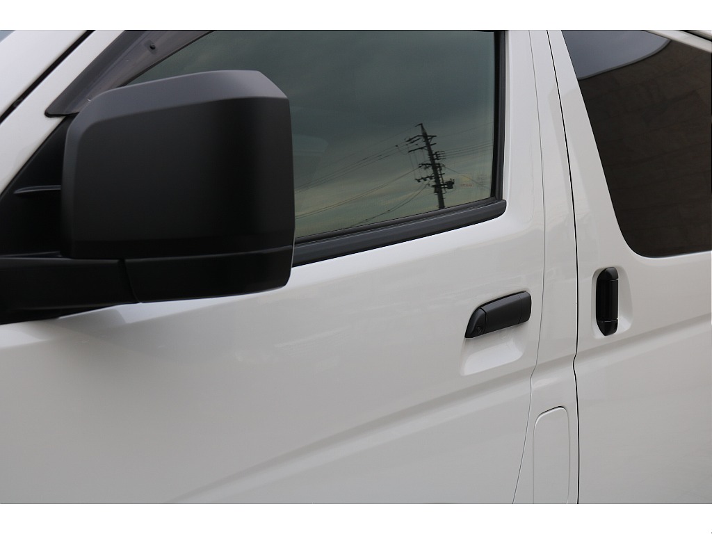 メッキ部マッドブラック塗装！