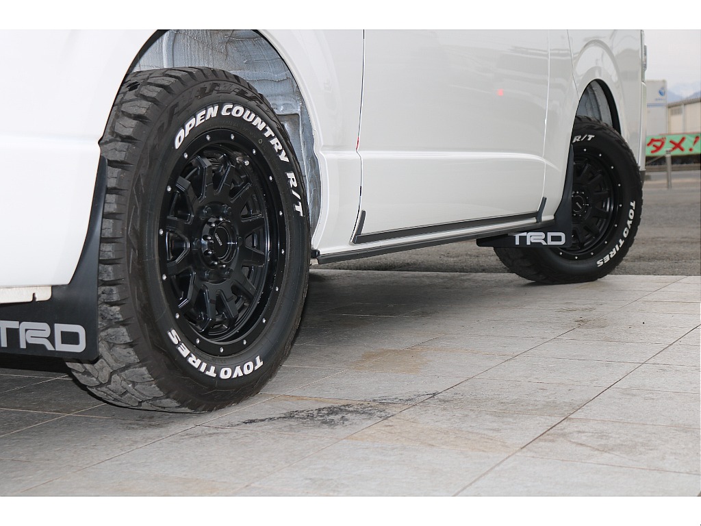 CRS EX16インチアルミ、TOYOオープンカントリータイヤRT！