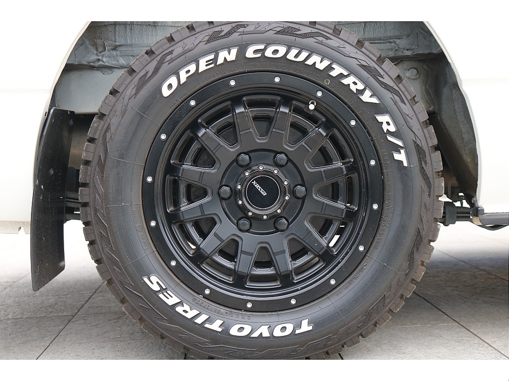 CRS EX16インチアルミ、TOYOオープンカントリータイヤRT！