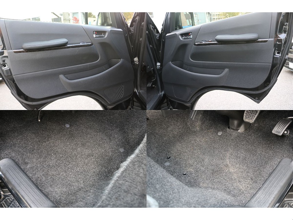 ドア内張り、足元も綺麗です！