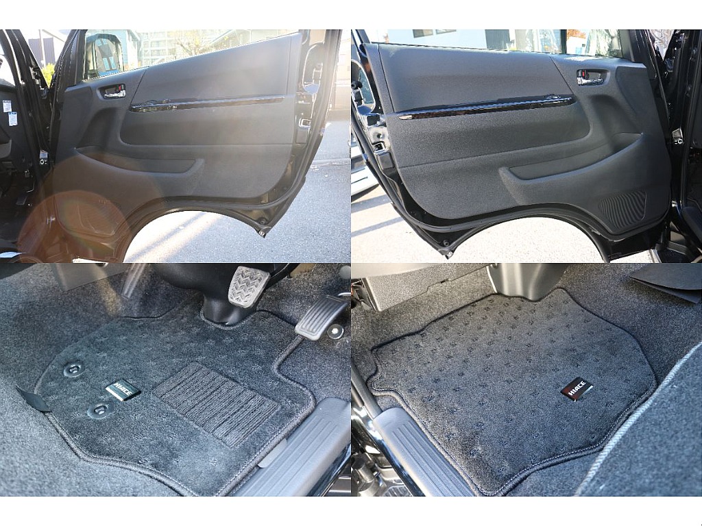 ドア内張り、足元も綺麗です！