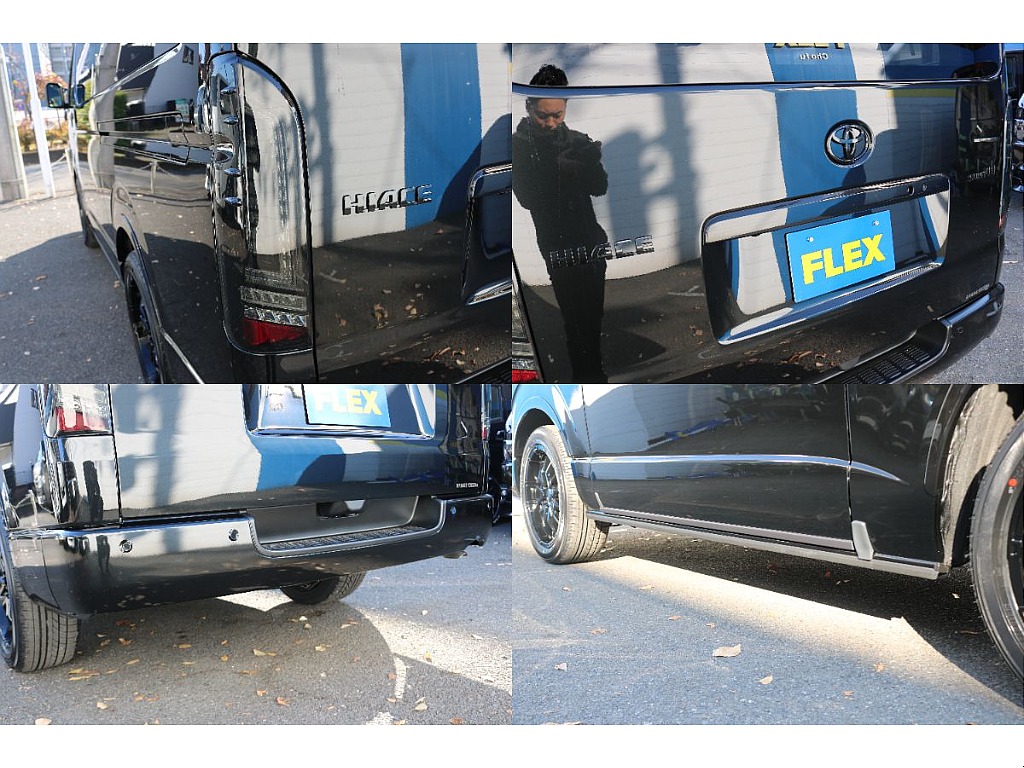 プレステージテール、メッキ部分ブラック塗装、クリアランスソナー、寒冷地仕様！