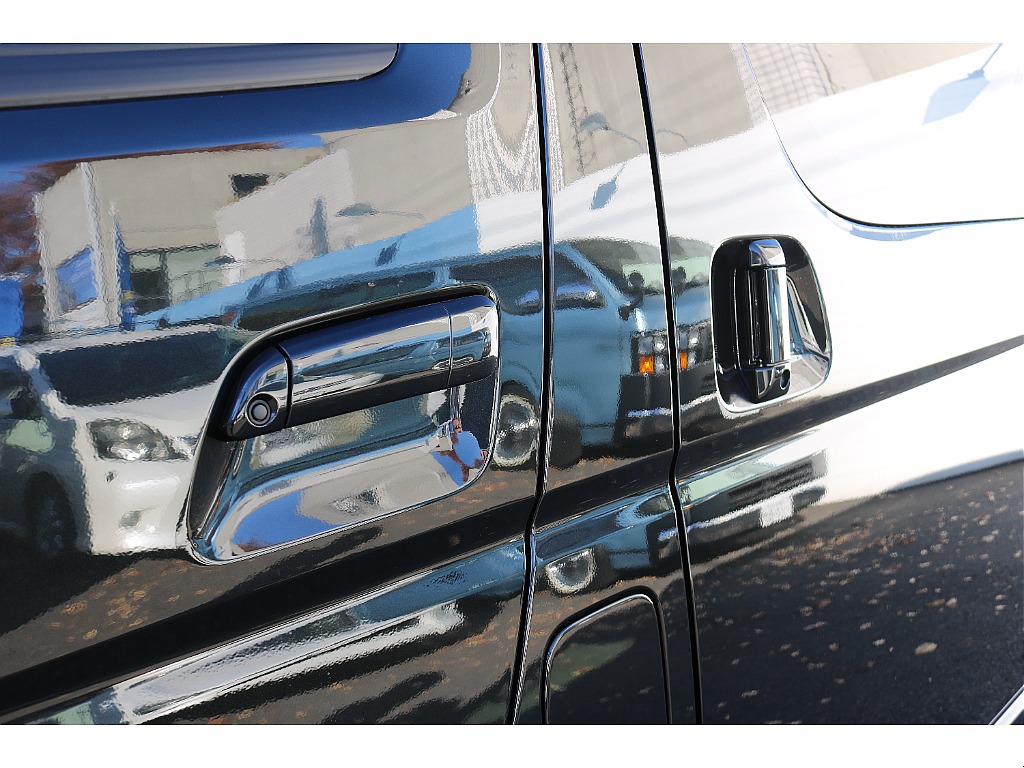 ドアノブブラック塗装！