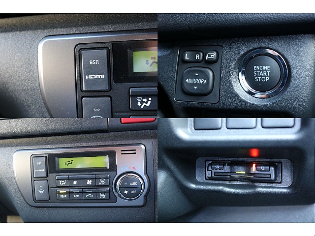 HDMI/USBポート、プッシュスタート＆スマートエントリー、オートエアコン、ビルトインETC2.0！