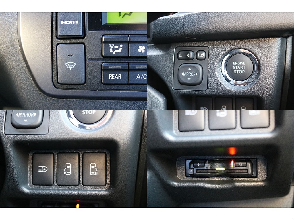 フロントデアイサー、プッシュスタート＆スマートエントリー、両側パワースライドドア、ビルトインETC2.0！