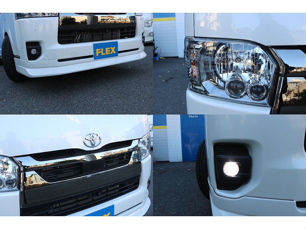 フロントスポイラー、LEDヘッドライト、TSSセンサー付き、LEDフォグランプ！