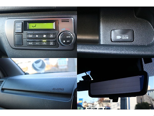 オートエアコン、AC100V電源、助手席エアバッグ、デジタルインナーミラー！