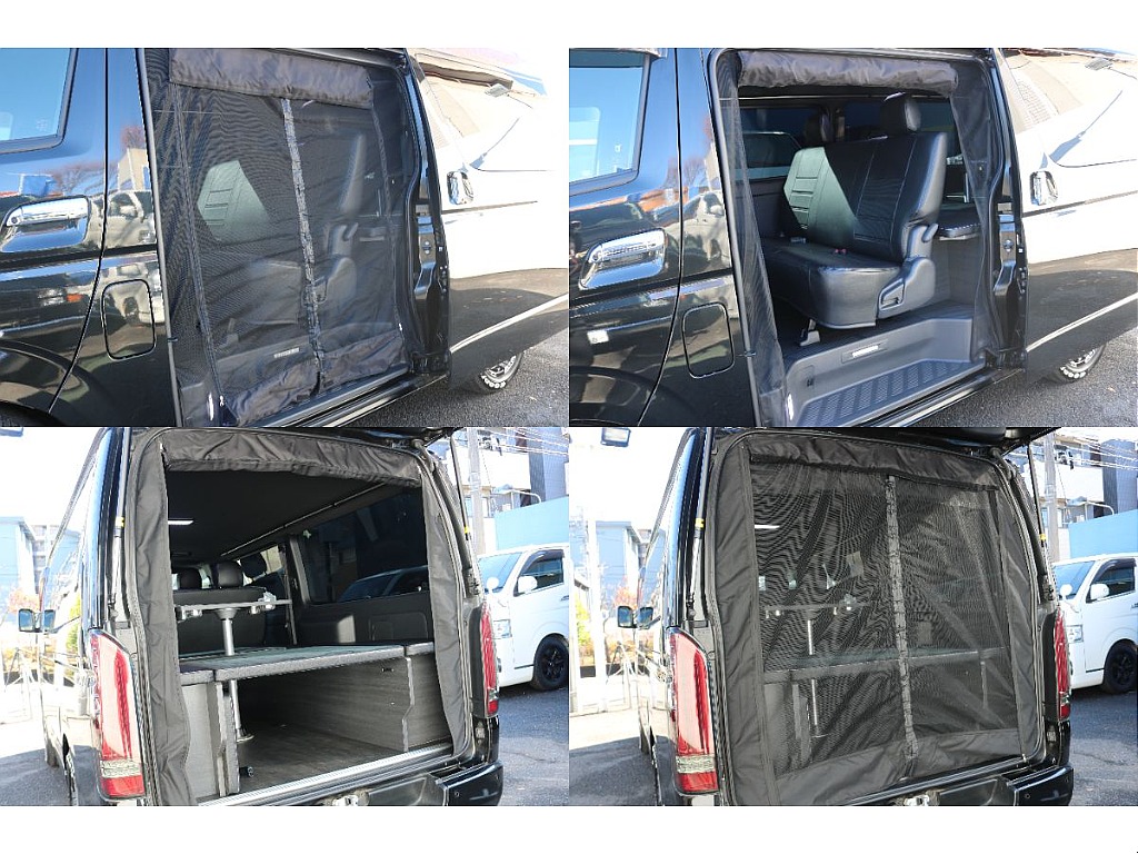 防虫ネットリア、左サイド！