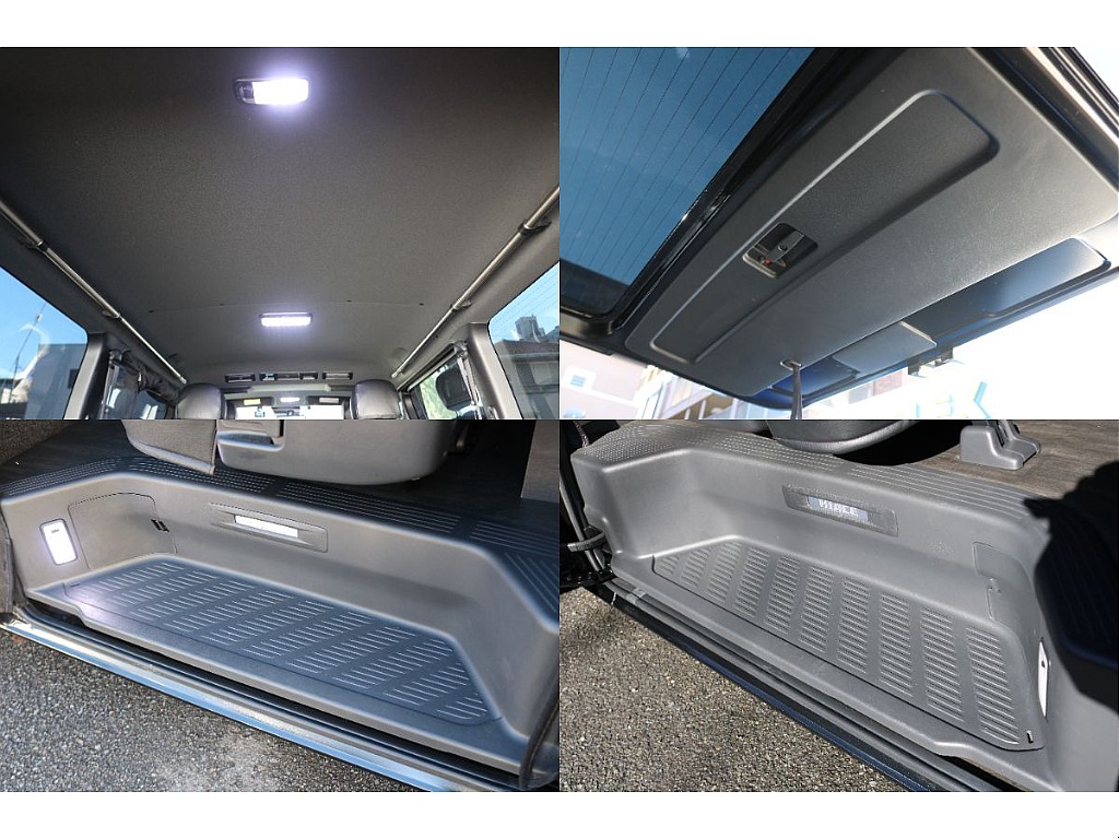 LEDルームランプ、サイドバー付き！内装も綺麗です！