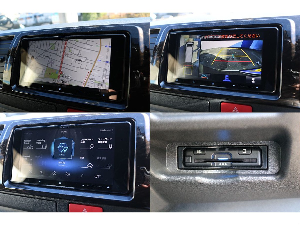 カロッツェリアサイバーナビ、ビルトインETC！