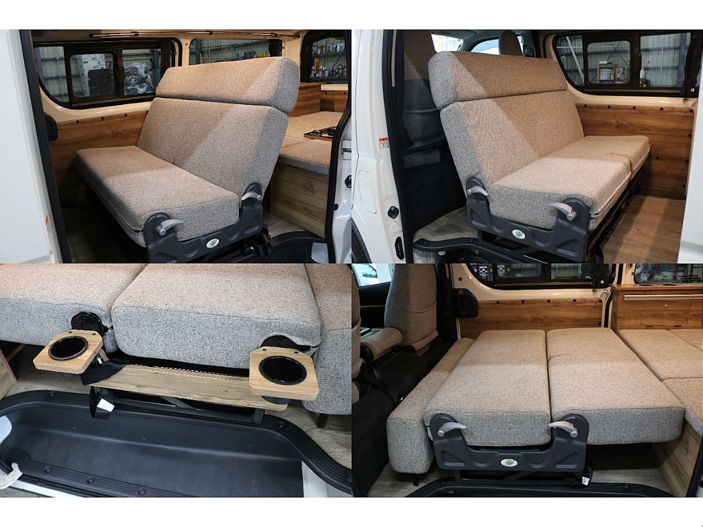 2列目はベンチシート！