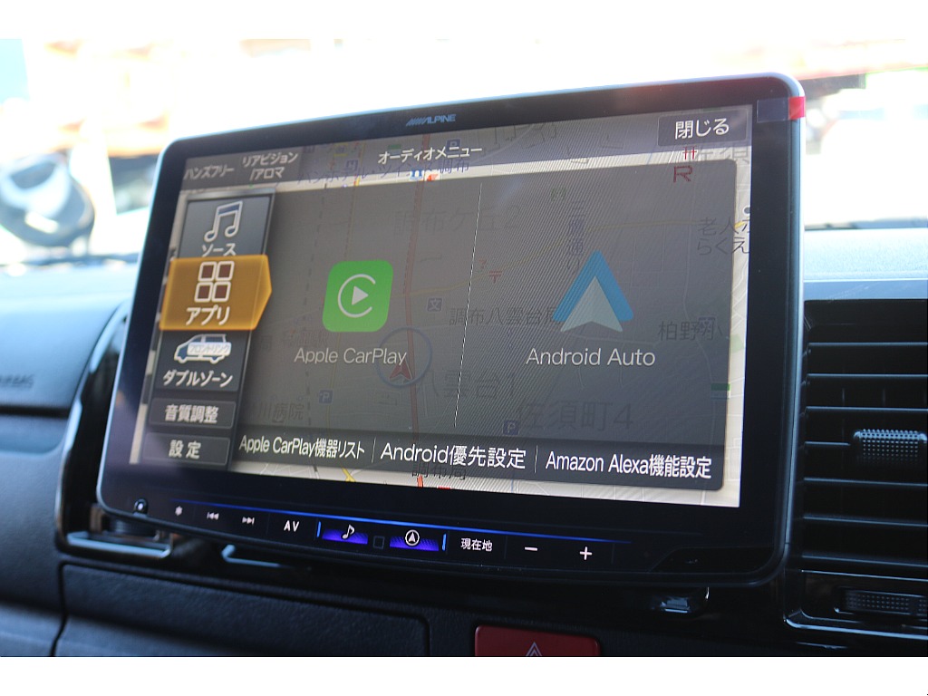 Apple Car Play＆Android Autoも使えます！