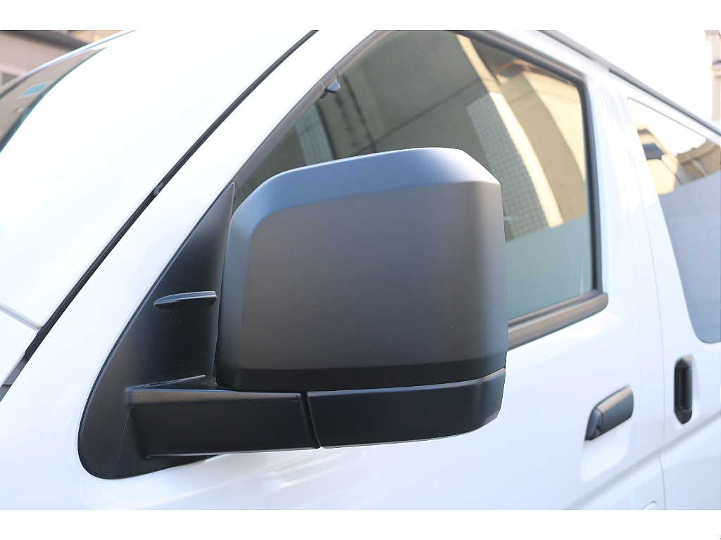 ドアミラーマッドブラック塗装！