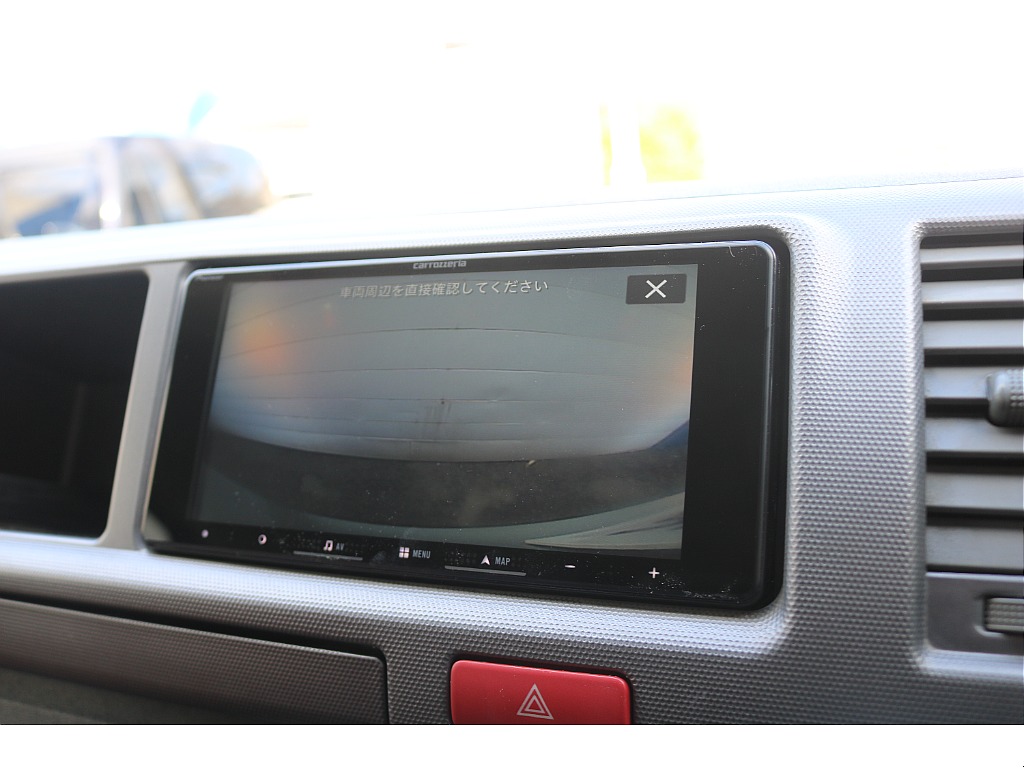 バックカメラ連動！