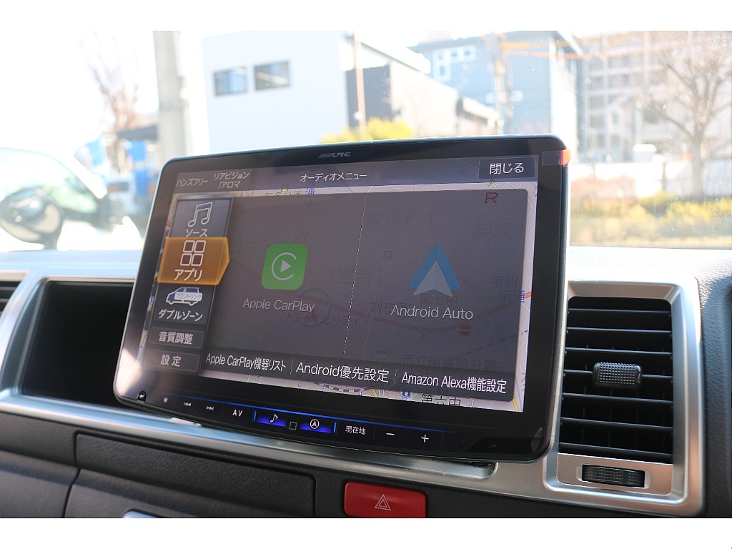 Apple Car play、Android Auto使えます！