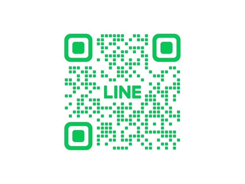 QRコードからLINEにてお問い合わせ可能！