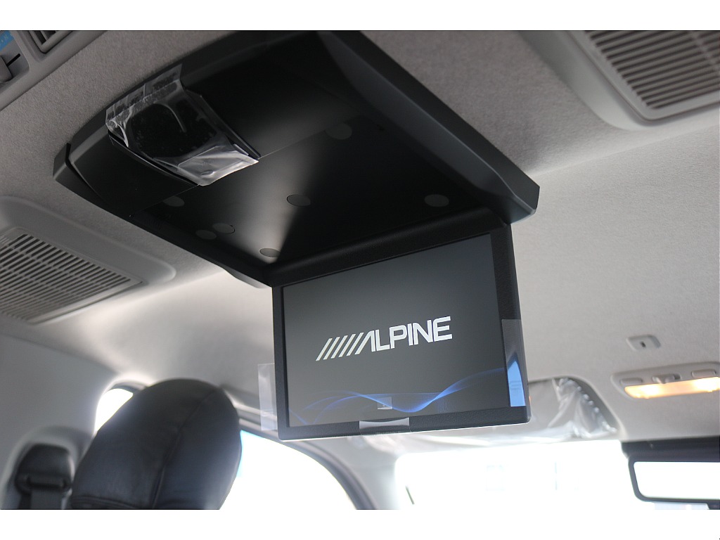 フリップダウンモニター！