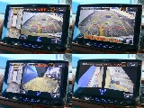 バックカメラ＆パノラミックビューモニター連動！