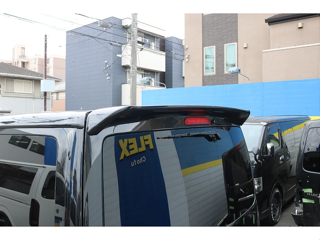 ルーフスポイラー！