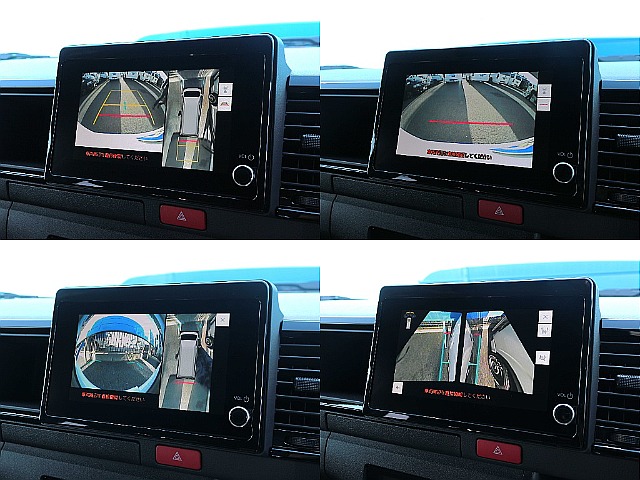 バックカメラ＆パノラミックビューモニター連動！