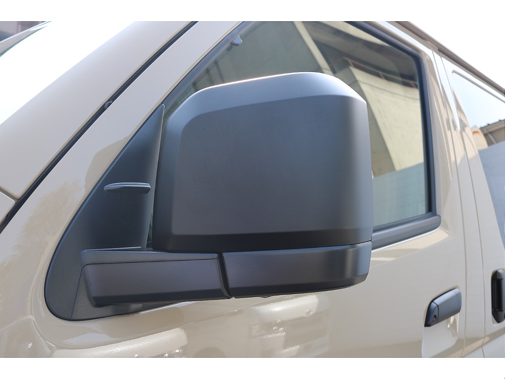 ドアミラーマッドブラック塗装！