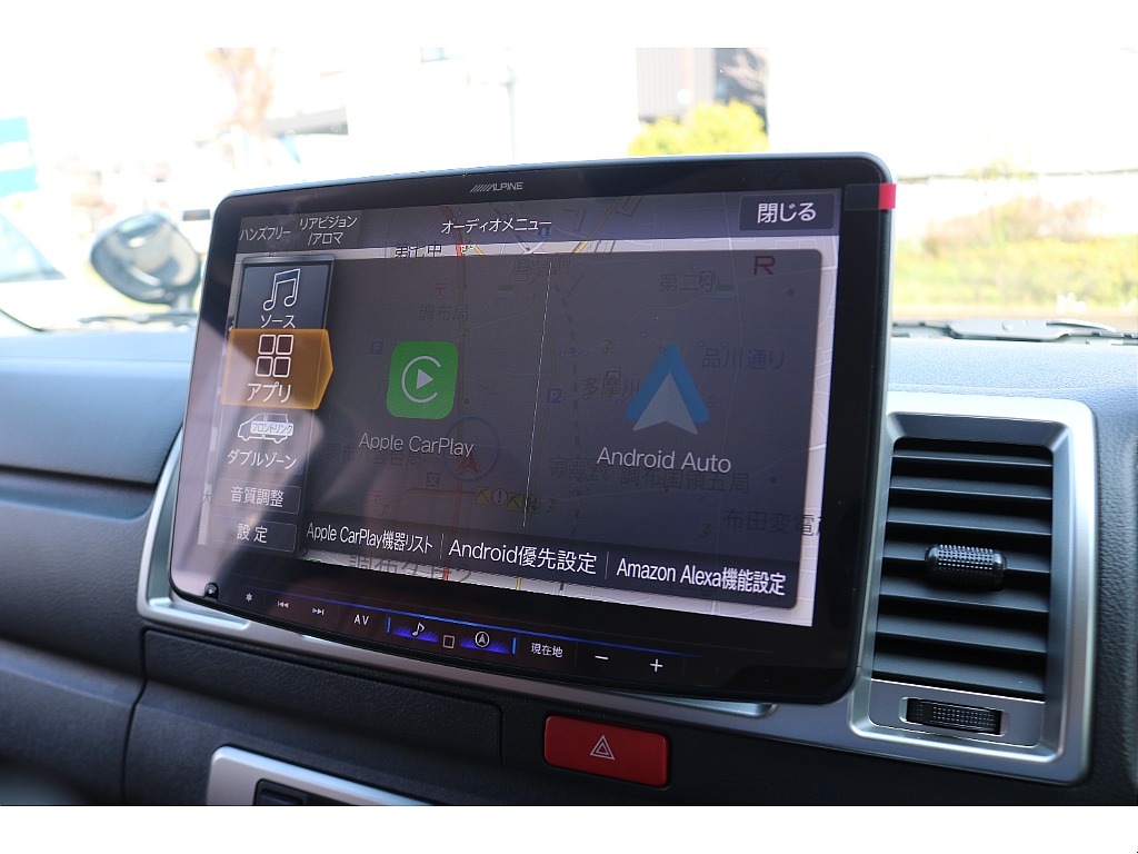 Apple Carplay,Android Autoも使用可能です！
