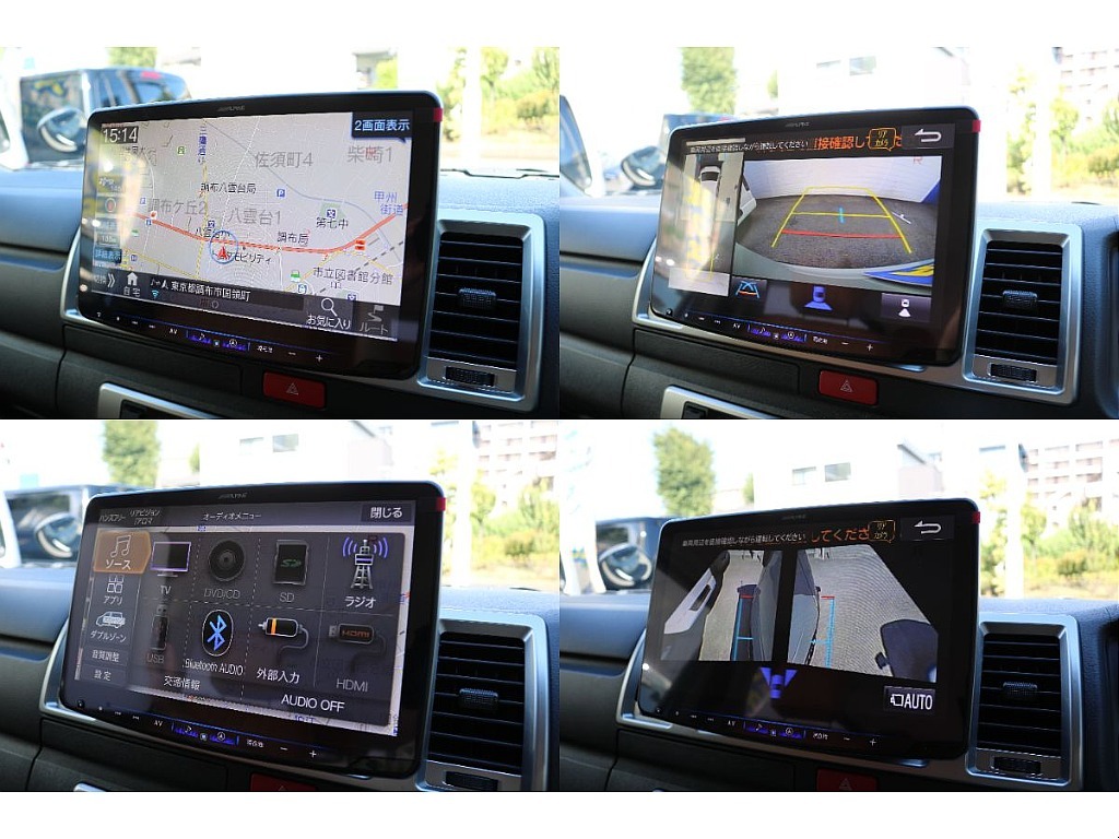 新品ALPINE BIG-X11インチナビ！バックカメラ＆パノラミックビューモニター連動！