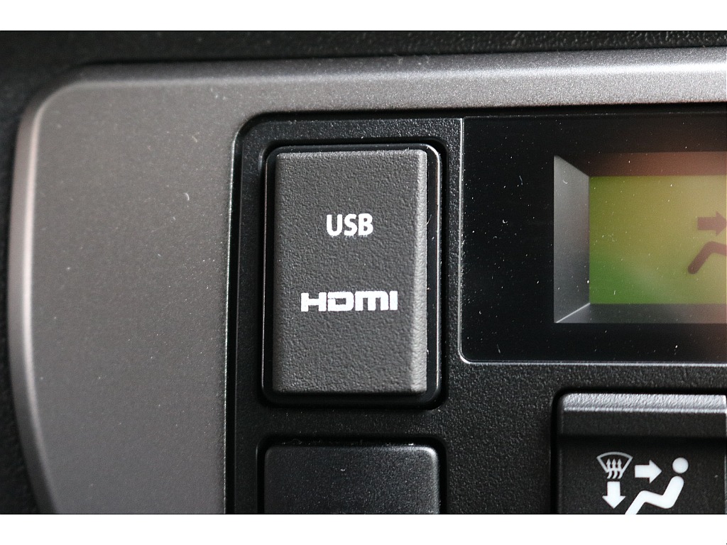 HDMI/USBポート！