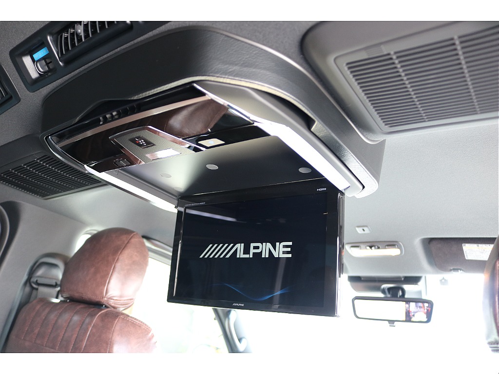 アルパインフリップダウンモニター12.8インチ！