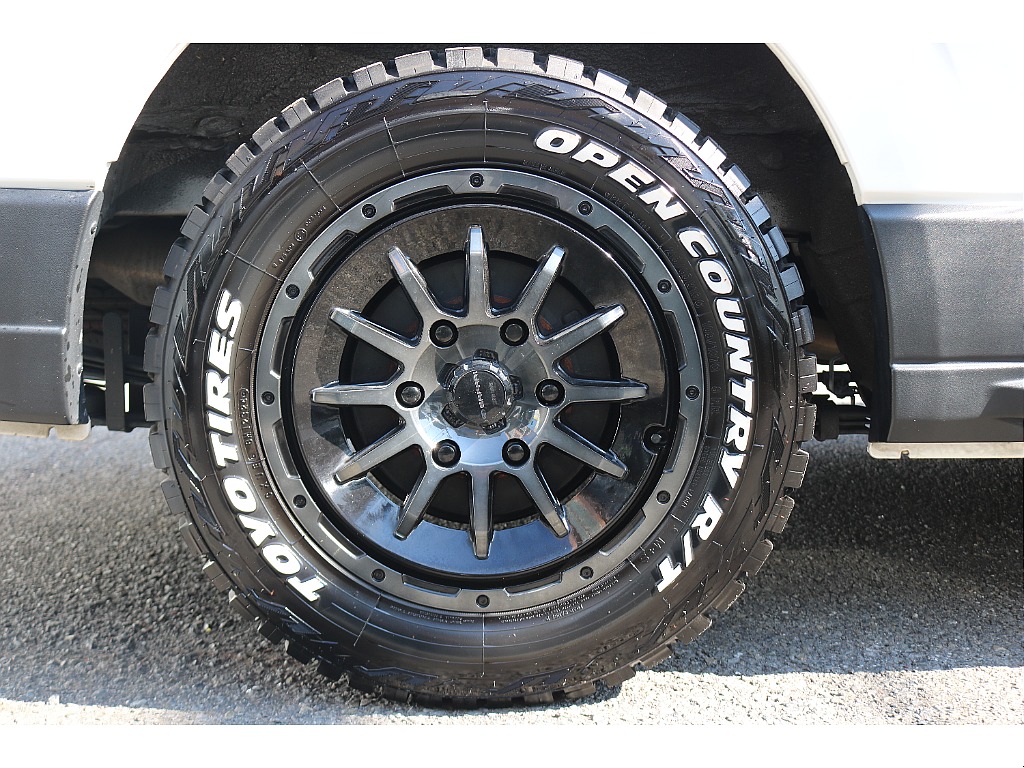４１５サファリ１６インチアルミ×オープンカントリータイヤ！