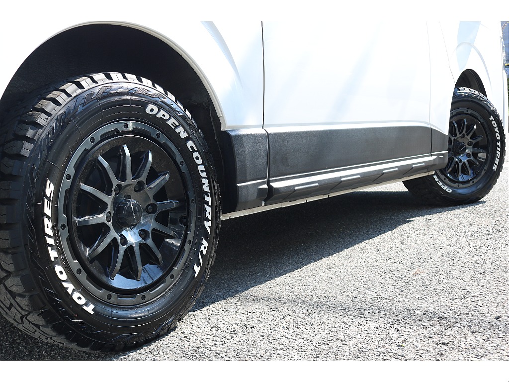 ４１５サファリ１６インチアルミ×オープンカントリータイヤ！