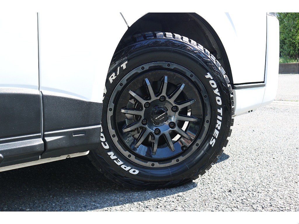 ４１５サファリ１６インチアルミ×オープンカントリータイヤ！