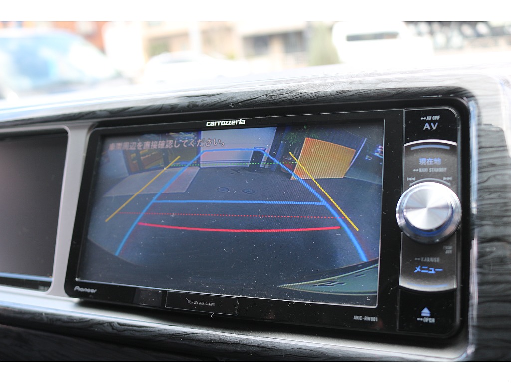 バックカメラ連動！