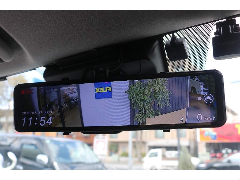 コムテックミラー型ドライブレコーダー！