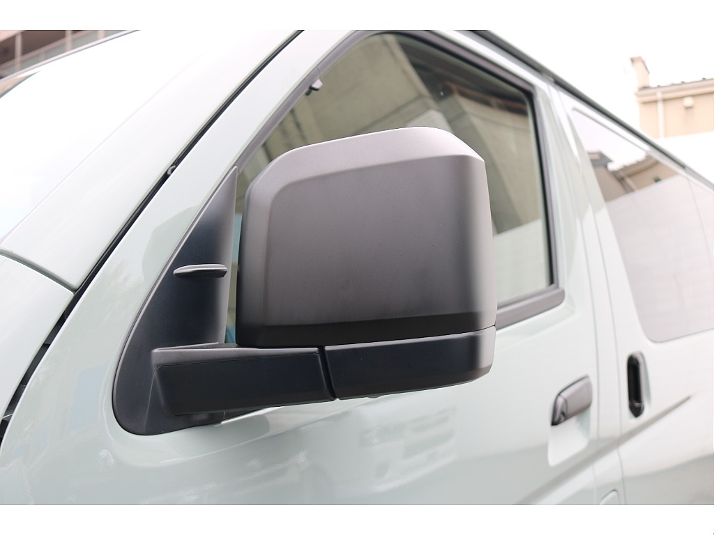 ドアミラーマッドブラック塗装！