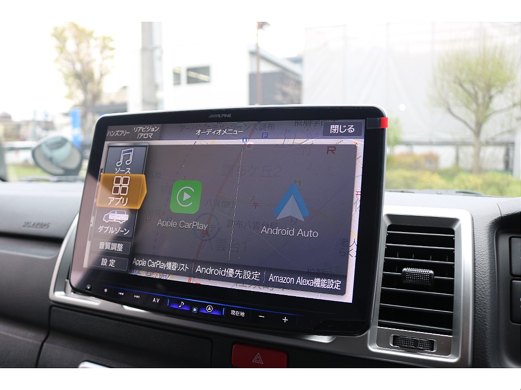 Apple Carplay,Android Auto使えます！