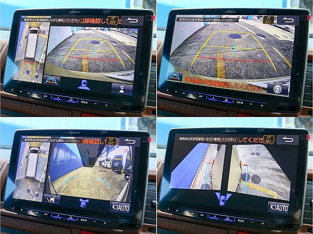 バックカメラ＆パノラミックビューモニター連動！