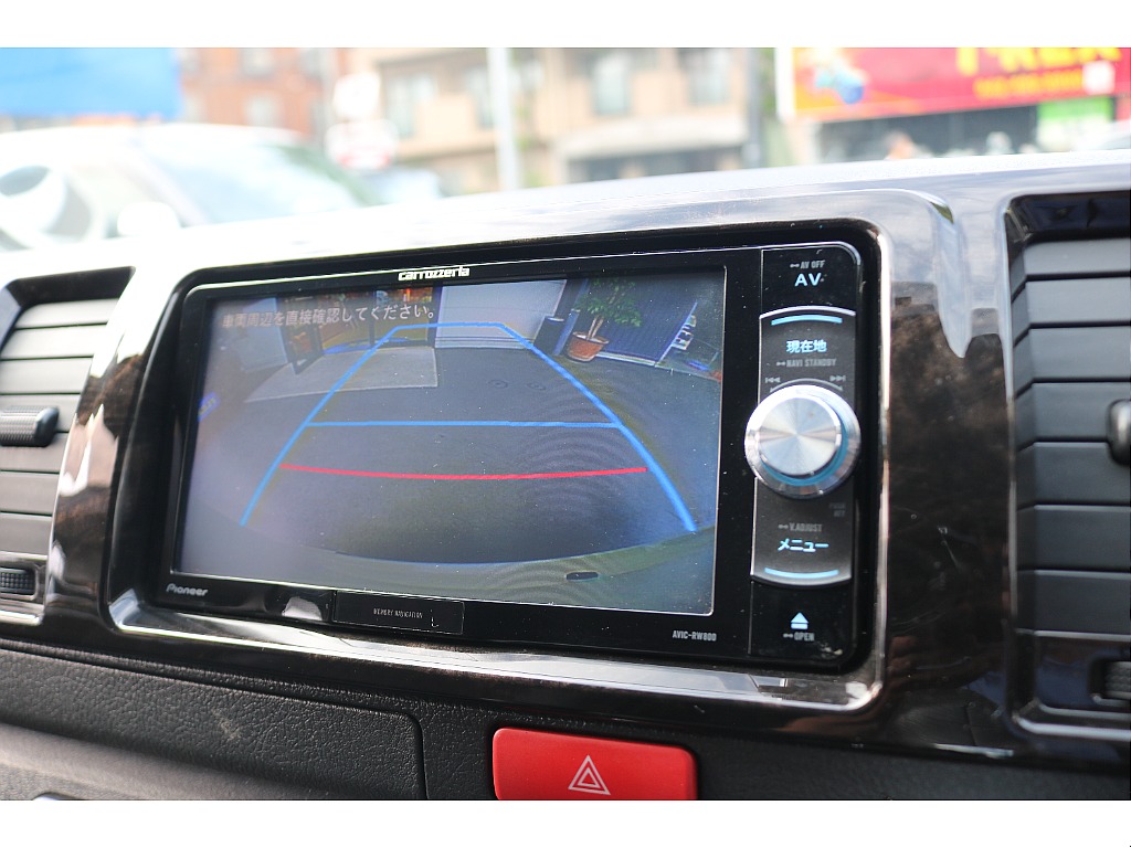 バックカメラ連動！