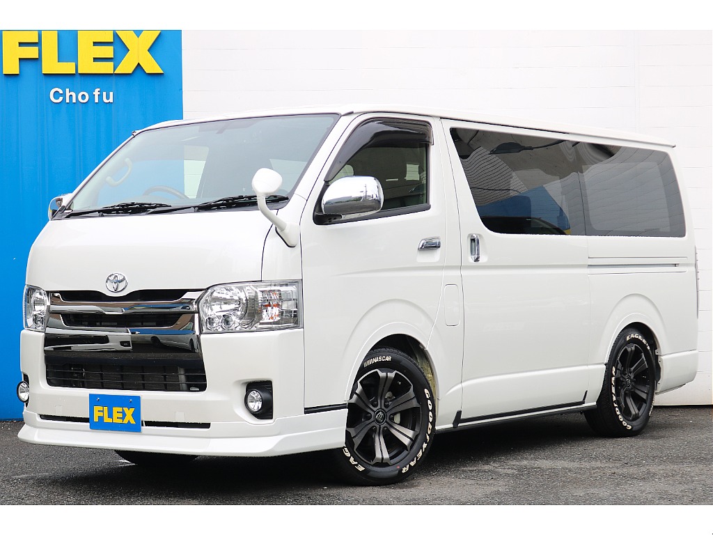 【H28 ハイエースバン ダークプライム ディーゼル４WD】