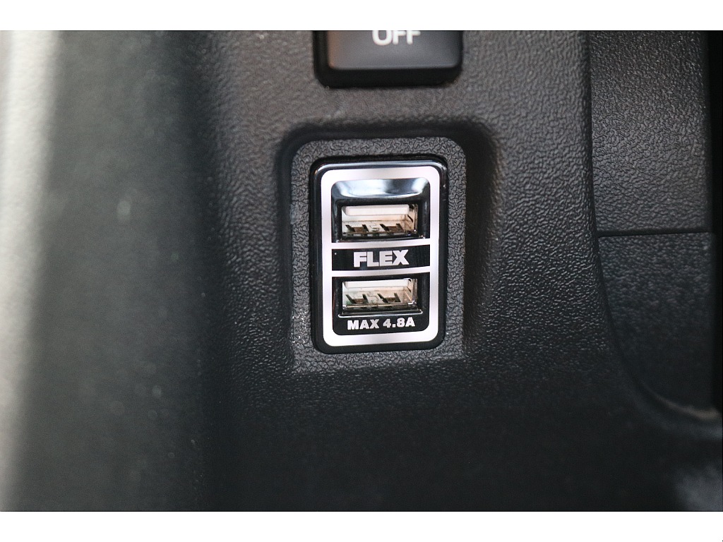 FLEX USBポート！